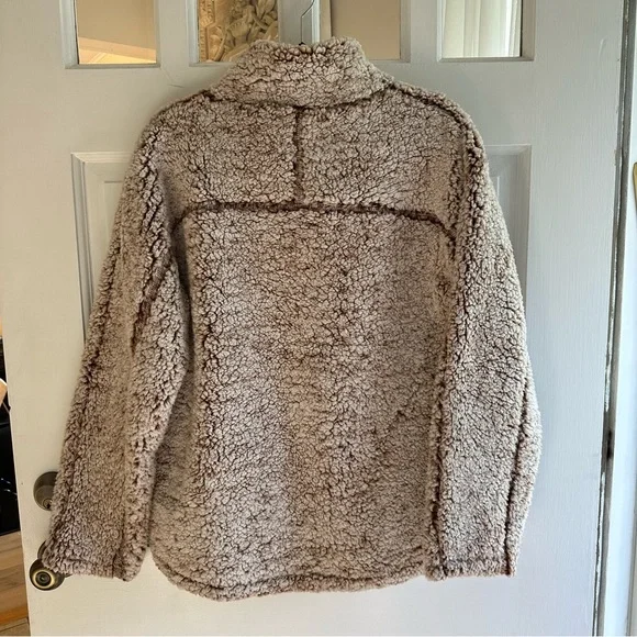 Elodie Wubby Faux Fur Quarter Zip - Picture 3 of 3